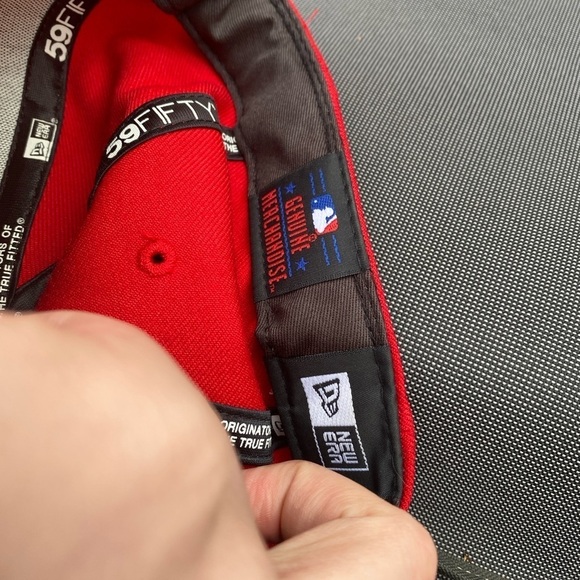 Vintage Embroidered MLB Atlanta Braves Baseball Cap Hat New Era - Picture 7 of 8